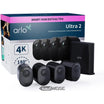 Sistema di sicurezza Arlo Ultra 2 4K con 4 telecamere (nero)