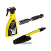 Set di pulizia per moto Kärcher (3 pezzi) per idropulitrici K2-K7 | incl. pulitore 3 in 1, spazzola di lavaggio e ugello a 360°