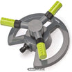 Trio di irrigatori circolari REHAU (con picchetto stabile) | Ugelli regolabili | Irrigazione fino a 133 m²