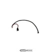 Presa di ricarica con cavo per hoverboard / monopattino elettrico | Presa DC rotonda, connettore a 3 pin con 2 contatti cablati | 44 cm