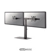 Neomounts di Newstar FPMA-D865D Supporto da scrivania per doppio monitor | 10-27 pollici | Regolabile in altezza e girevole