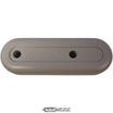 Copertura laterale/supporto catarifrangente Ninebot (Max G30L) | Grigio chiaro | Pezzo di ricambio originale