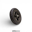 Set Originale Forcella Anteriore Segway-Ninebot (Serie F) | Incl. Pneumatico "Flat Free" da 9" & Cerchio | Antipanne | F20 F30 F40