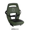Seggiolino bici per bambini Qibbel Junior - verde militare, 35 kg (nuova confezione originale)
