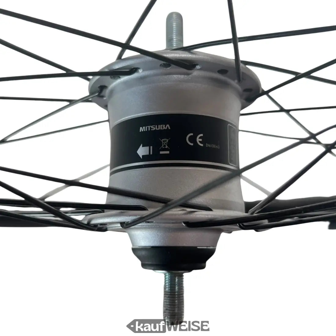 Mitsuba Silver-Nabe-Motor für E-Bikes im Sturmey Archer HDS12 26’’ Vorderrad