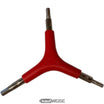 Chiave a brugola a Y Urban Armor (4/5/6 mm) | Rossa | Strumento esagonale a 3 vie