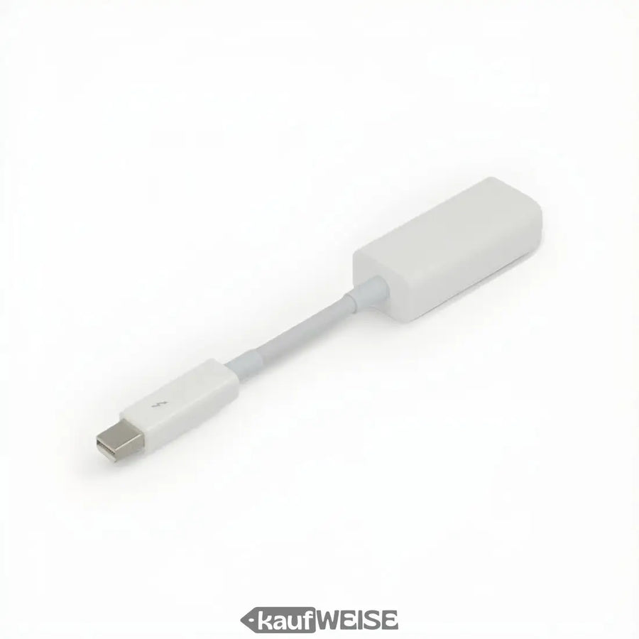 Weißer Mini DisplayPort zu DVI Adapter Kabel für MacBook Thunderbolt Ethernet