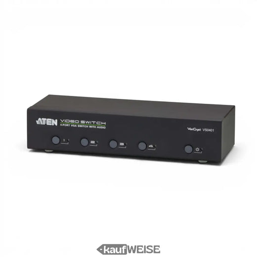 ATEN VS0401 Switch VGA a 4 porte con Audio e RS-232