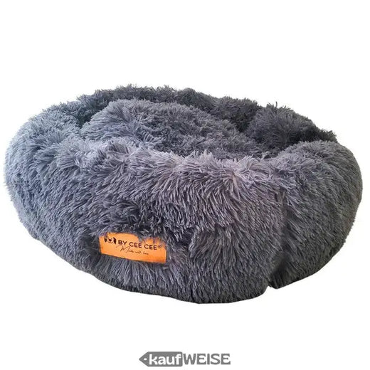 Di Cee Cee Donut Dog Bed (60 cm) Lavabile e soffice | Antiscivolo | Rifugio rilassante per cani e gatti