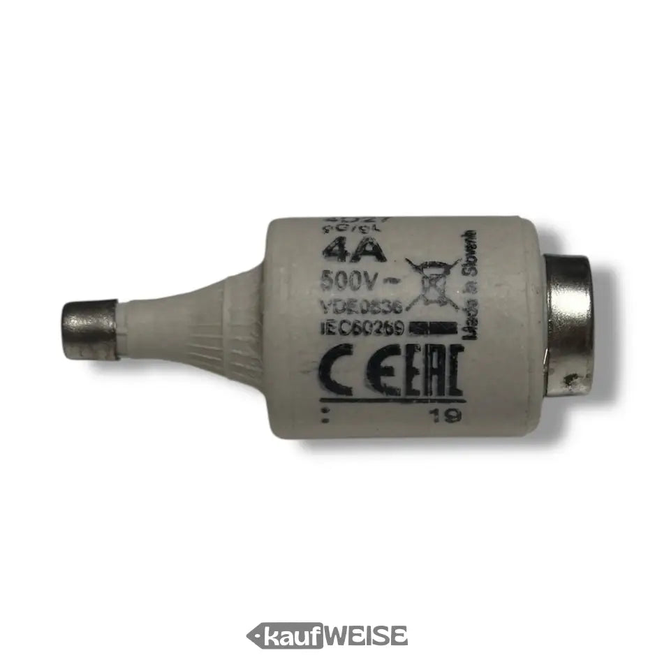 Eaton 4A 500V gG/gL Schmelzsicherung 5er-Pack DII E27