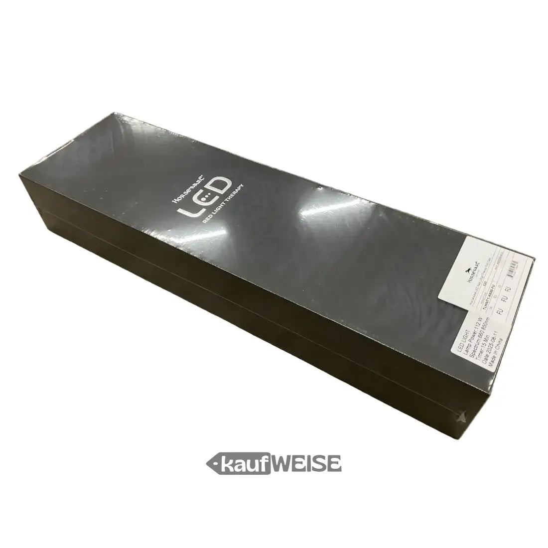 Horseware LED Poll Cap: kabelloses Rotlicht-Therapie-Gerät in schwarzem Gehäuse