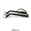 Set Leve di Sterzo Hoverkart (2 pz.) | Manubri Metallici 42cm | Imbottiti Nero/Giallo