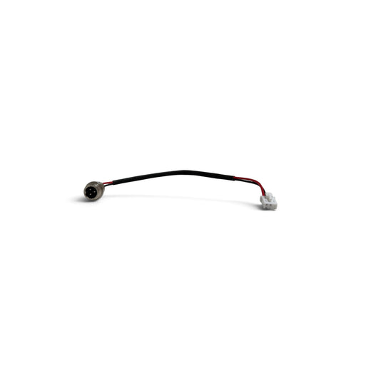 Presa di ricarica con cavo per hoverboard / monopattino elettrico | Presa rotonda a 3 pin, connettore a 3 pin con 2 contatti cablati | 18,5 cm | filettatura 12 mm