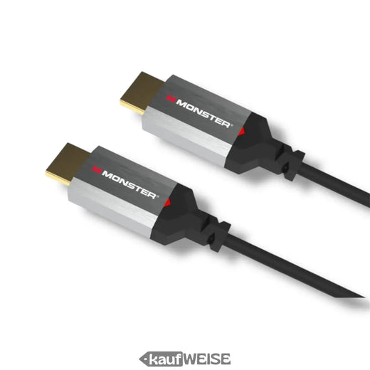 Cavo HDMI Monster Essentials | 4K Ultra HD e 60 Hz | Alta velocità 18 Gbps | Contatti dorati V-Grip