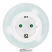 Luce notturna - multicolore, LED, con presa e sensore crepuscolare Nedis