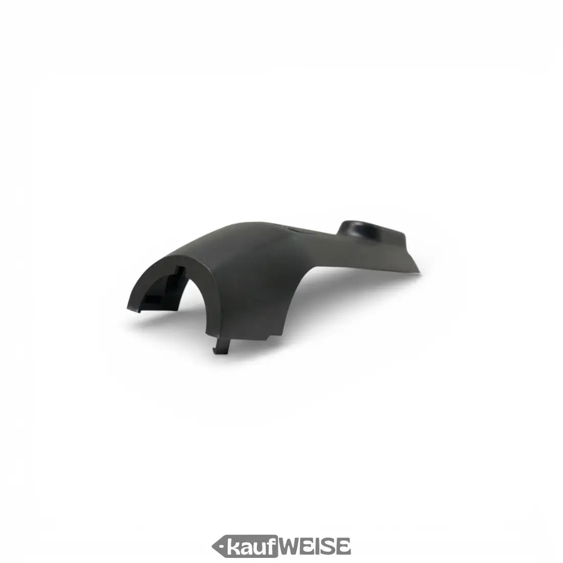 Schwarze Plastik-Armaturenbrettabdeckung mit gebogener Form und integrierten Montagetabs für Ninebot Gabelverkleidung Vorne Rechts E22 E25 E45 AB.00