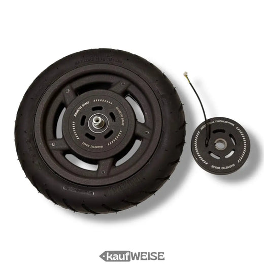 Ninebot Segway E25 & E45 Ruota Posteriore Completa | Incl. Freno Magnetico & Pneumatico 9" | Ricambio