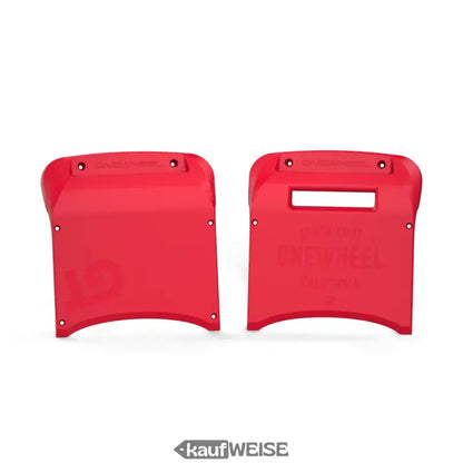 Rote protective fender guards für onewheel gt gt-s bumper set aus robustem material hinten im bild