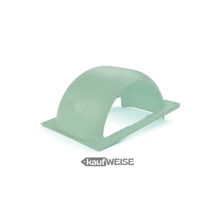 Original onewheel pint fender aus hellgrünem translucentem plastik mit flacher rechteckiger basis