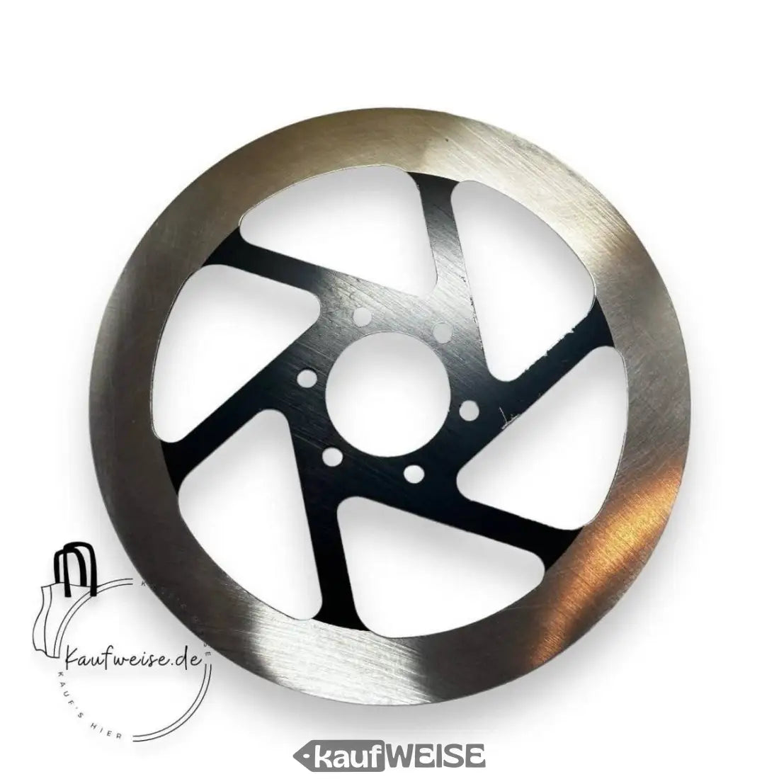 Metal Bremsscheibe mit schwarzem Zentrum für Vanmoof S3 und X3, Original 160mm