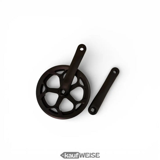 Guarnitura Prowheel (170mm) per Knaap AMS & RTD | Forgiata a freddo | Bracci pedivella in alluminio | Nero