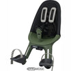 Seggiolino anteriore per bicicletta Qibbel Air nero/verde | Montaggio sul manubrio | 9 mesi - 3 anni (15 kg) | Schienale in rete