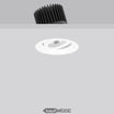 Faretto da incasso LED RZB 8W | Girevole e bianco caldo 2700K | Ritaglio Ø 78 mm | Bianco