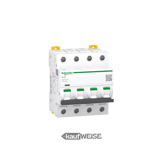 Schneider Electric Acti9 iC60N – interruttore automatico 32A 4 poli | Caratteristica C | 6kA