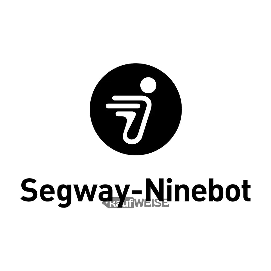 Schwarzes Segway Ninebot Vorderradgabel Cover links mit Logo