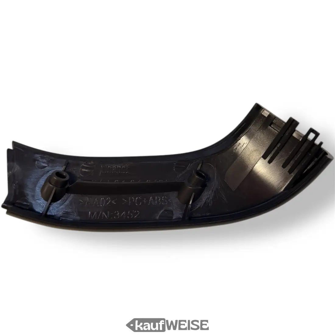 Schwarze Kunststoff-Vordere Gabel-Abdeckung für Segway-Ninebot Max G2D, links oder rechts, mit Laschen und Montagelöchern