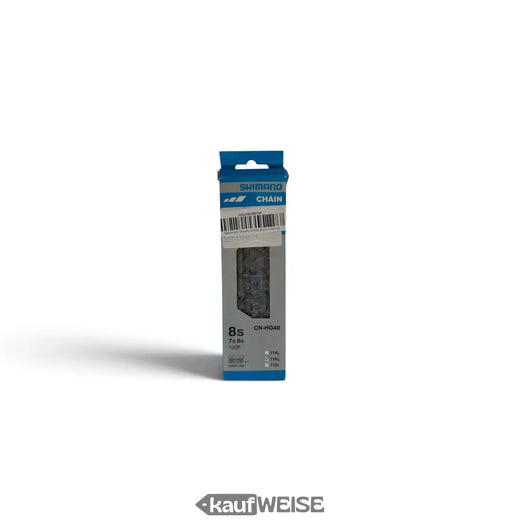 Shimano CN-HG40 catena per bicicletta | 6/7/8 velocità | 116 maglie | Con Quick-Link