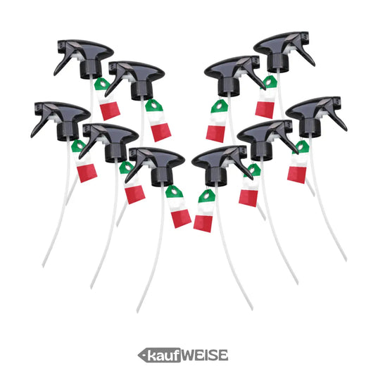Set di nebulizzatori con testina di spruzzatura 10 pezzi – CRP resistente agli agenti chimici