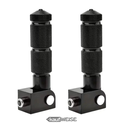 Pedane pieghevoli in alluminio (coppia) | Universale per la registrazione da 8 mm | Pedane passeggero per e-bike