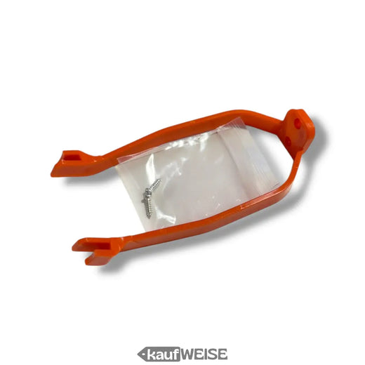 Supporto parafango Xiaomi M365/Pro/1S (staffa) | Rosso/Arancione | Protezione dalle vibrazioni e protezione dei cavi | Viti incluse