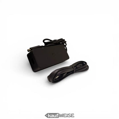 Original Xiaomi Mi Scooter Ladegerät 42V 1.7A mit schwarzem HP-Netzteil und Spiralkabel